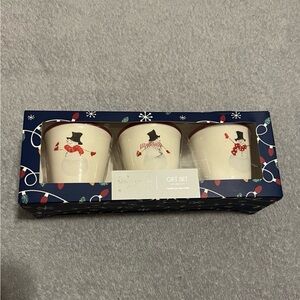 3 piece Winterberry & Ivy scented Votive Candle Set